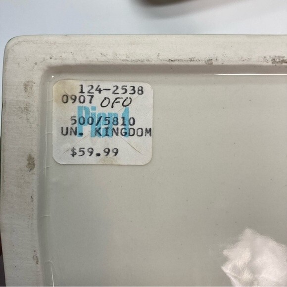 Tony Carter Tea Shop Teapot Pier 1 Carters of Suffolk Made in England Vintage - Picture 12 of 15